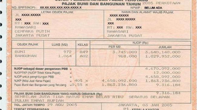 Detail Foto Pajak Bumi Dan Bangunan Nomer 7