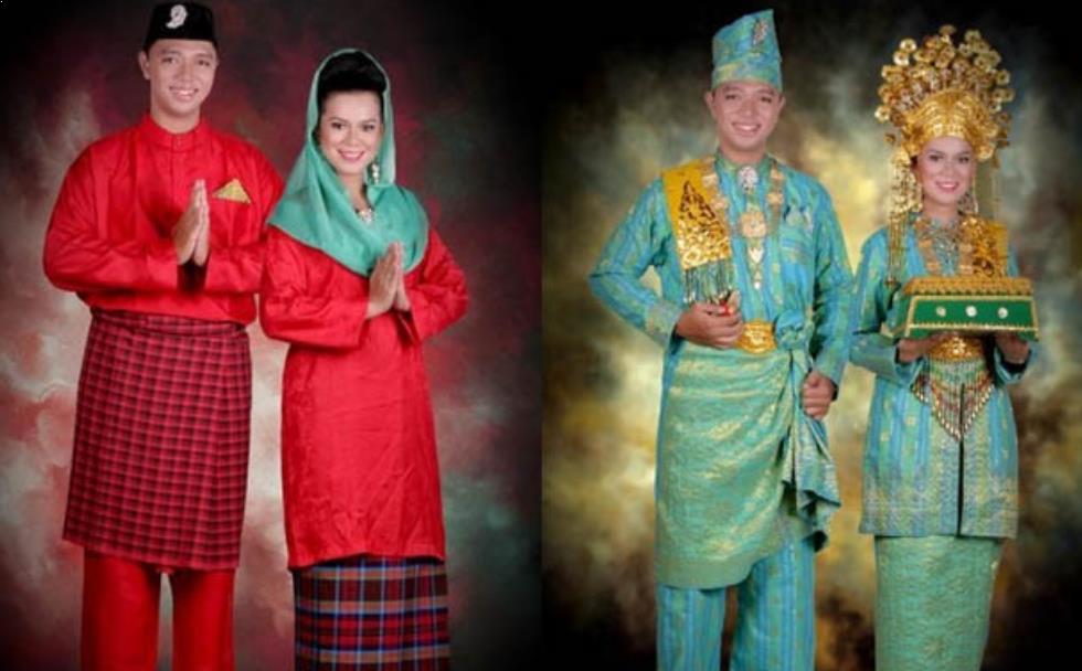 Detail Foto Pakaian Adat Melayu Riau Nomer 7