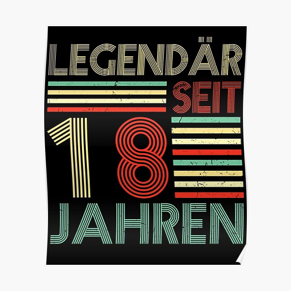 Plakat Geburtstag 18 26+ Koleksi Gambar