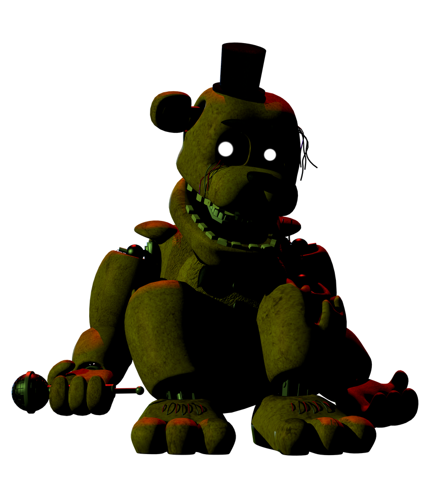 Detail Withered Golden Freddy Plush Nomer 17