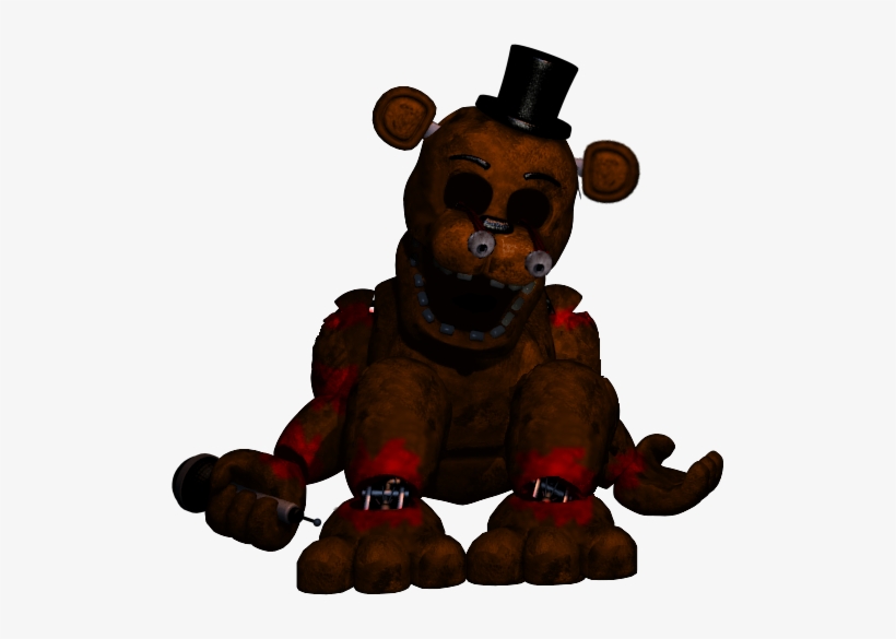 Detail Withered Golden Freddy Plush Nomer 4