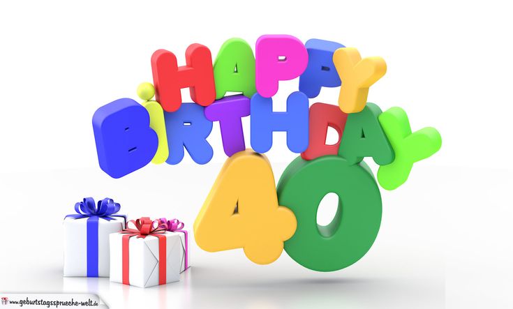 Detail Alles Gute Zum 40 Geburtstag Bilder Nomer 3