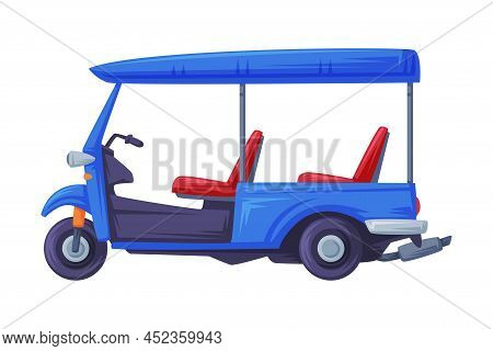 Detail Auto Rickshaw Blueprint Nomer 17