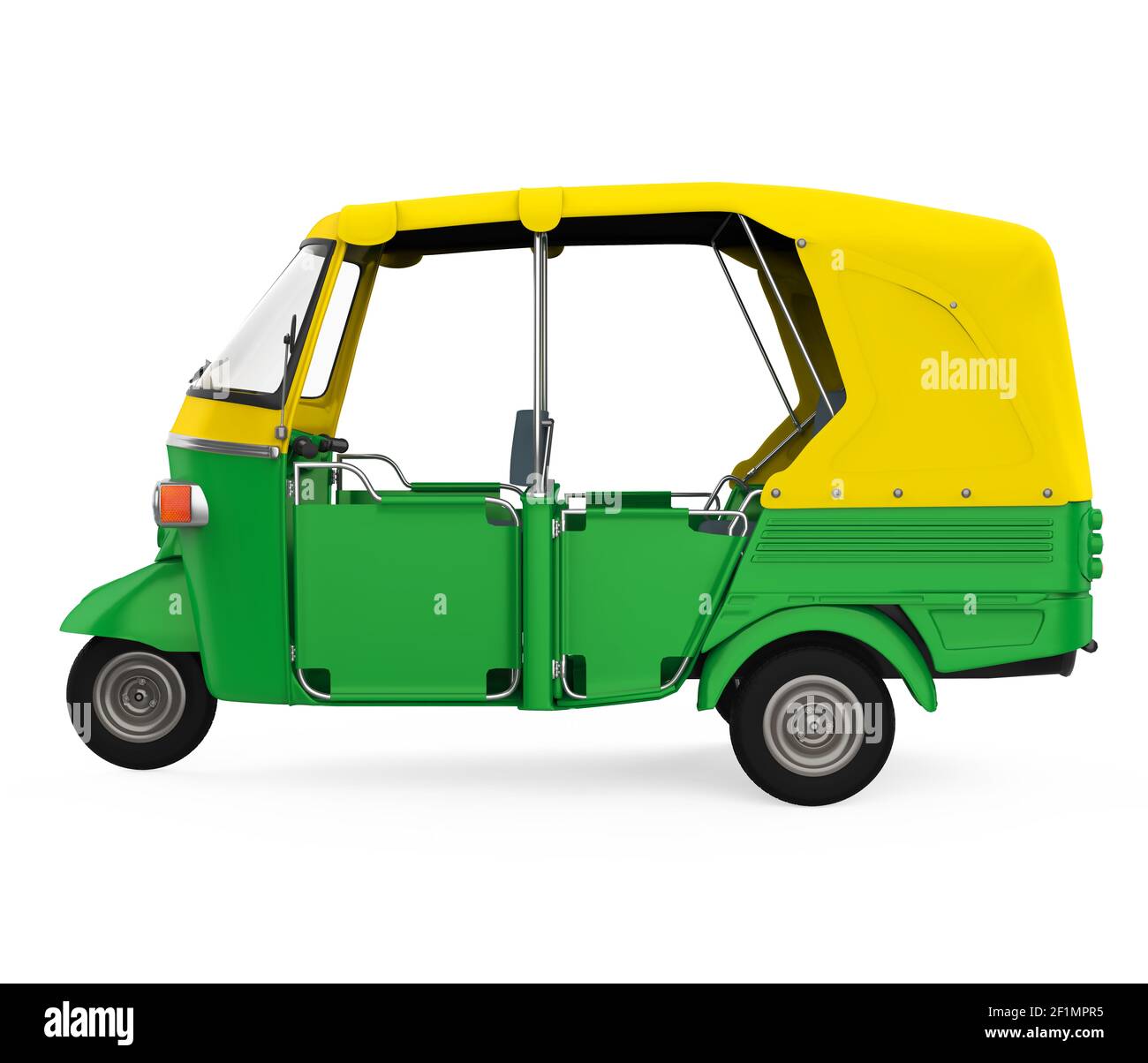 Detail Auto Rickshaw Blueprint Nomer 3