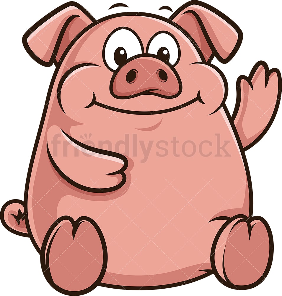 Download Cartoon Schwein Nomer 12