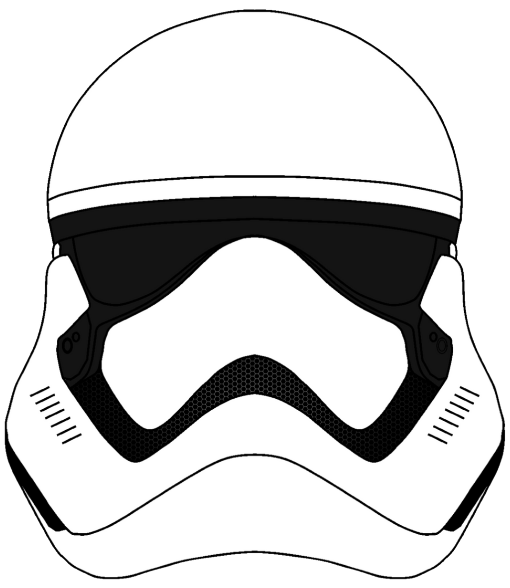 Detail First Order Stormtrooper Helmet Png Nomer 5