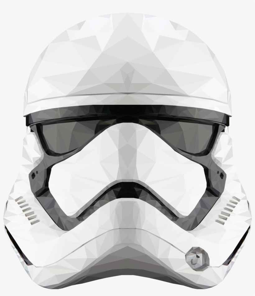 Detail First Order Stormtrooper Helmet Png Nomer 8