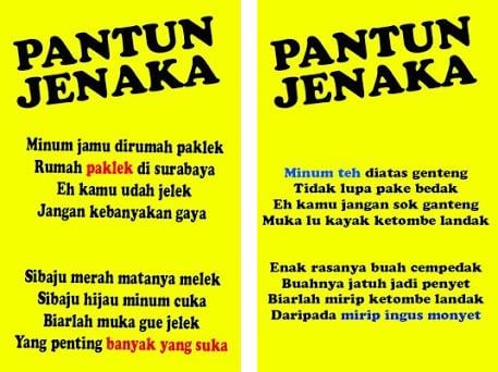 Detail Foto Pantun Jenaka Nomer 55