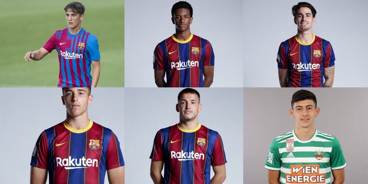 Detail Foto Para Pemain Barcelona Nomer 49