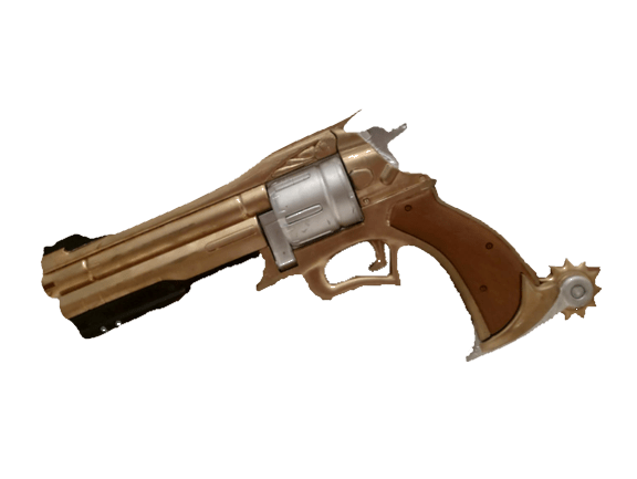 Detail Peacekeeper Revolver Overwatch Nomer 7