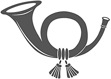 Detail Posthorn Logo Nomer 19