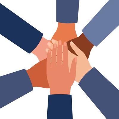 Detail Teamwork Hands Nomer 8