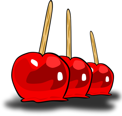 Detail Candy Apple Vector Nomer 10