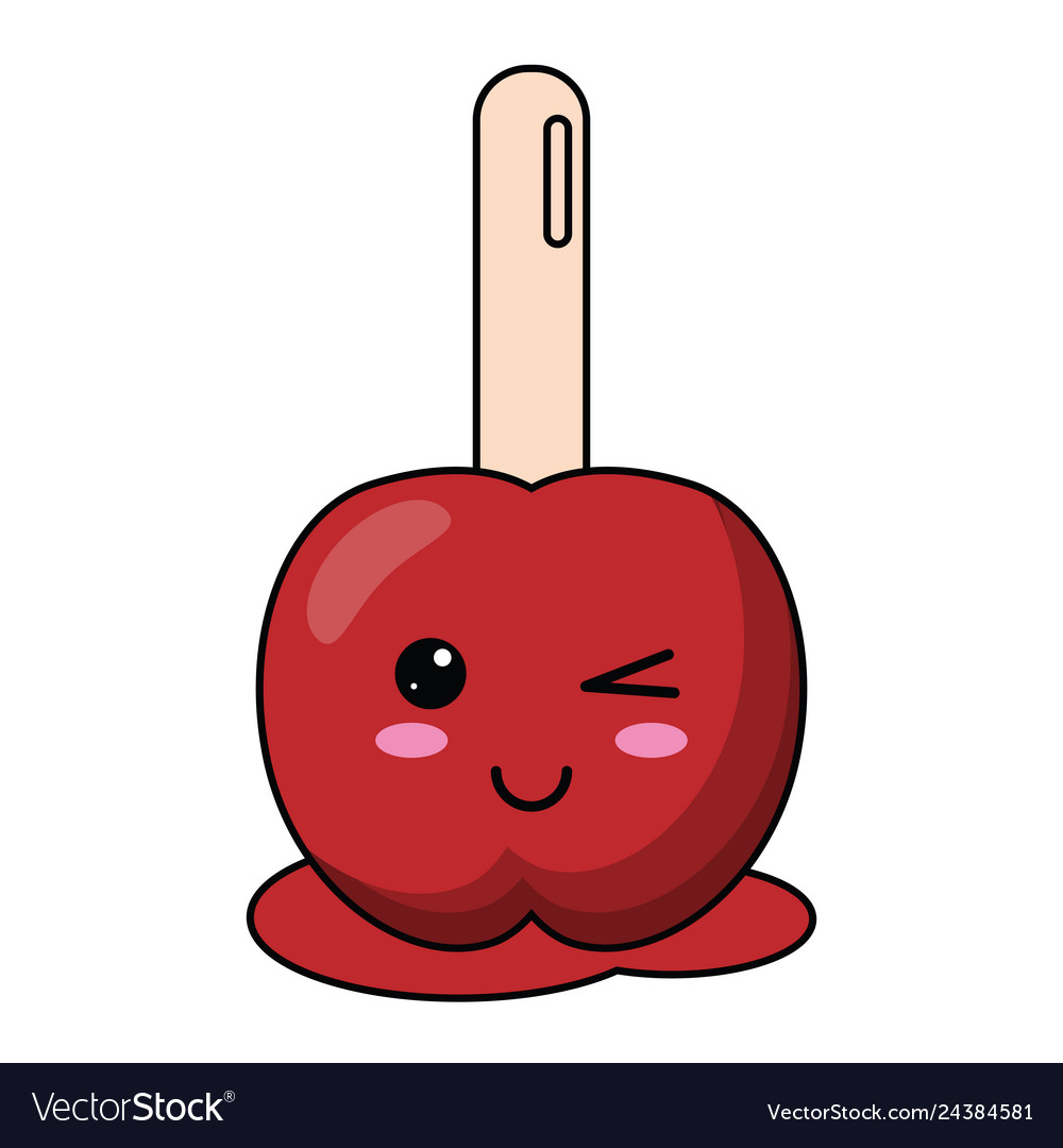 Detail Candy Apple Vector Nomer 6
