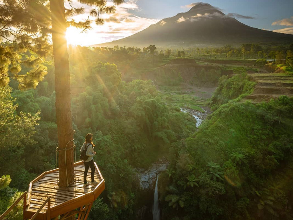 Detail Foto Pemandangan Gunung Merapi Nomer 56