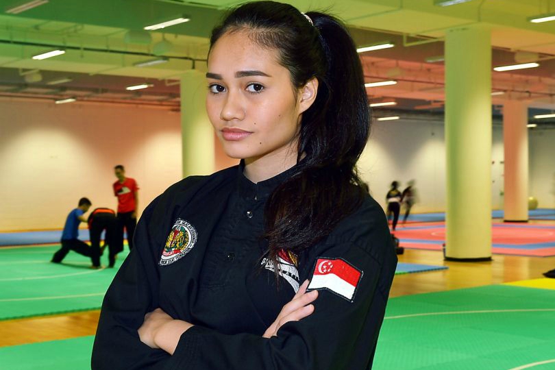 Detail Foto Pencak Silat Wanita Nomer 24