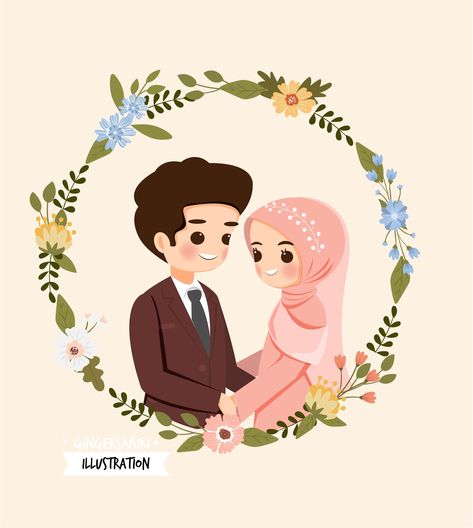 Detail Foto Pengantin Animasi Nomer 45