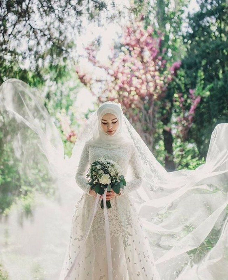 Detail Foto Pengantin Berhijab Nomer 12