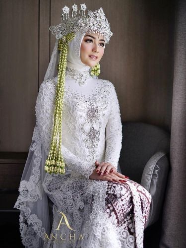 Detail Foto Pengantin Berhijab Modern Nomer 4