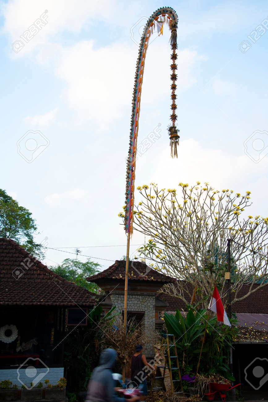 Detail Foto Penjor Bali Nomer 46