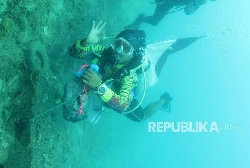 Detail Foto Penyelam Bawah Laut Nomer 39