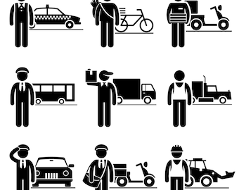 Detail Pictogramme Chauffeur Nomer 14