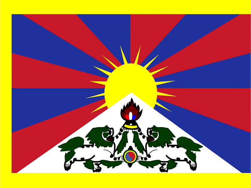 Detail Tibet Flagge Nomer 2