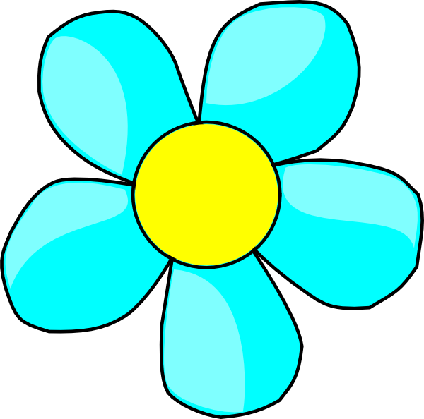 Detail Blue Background Flower Nomer 3