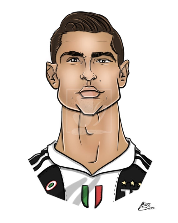 Detail Cristiano Ronaldo Zeichnen Nomer 8