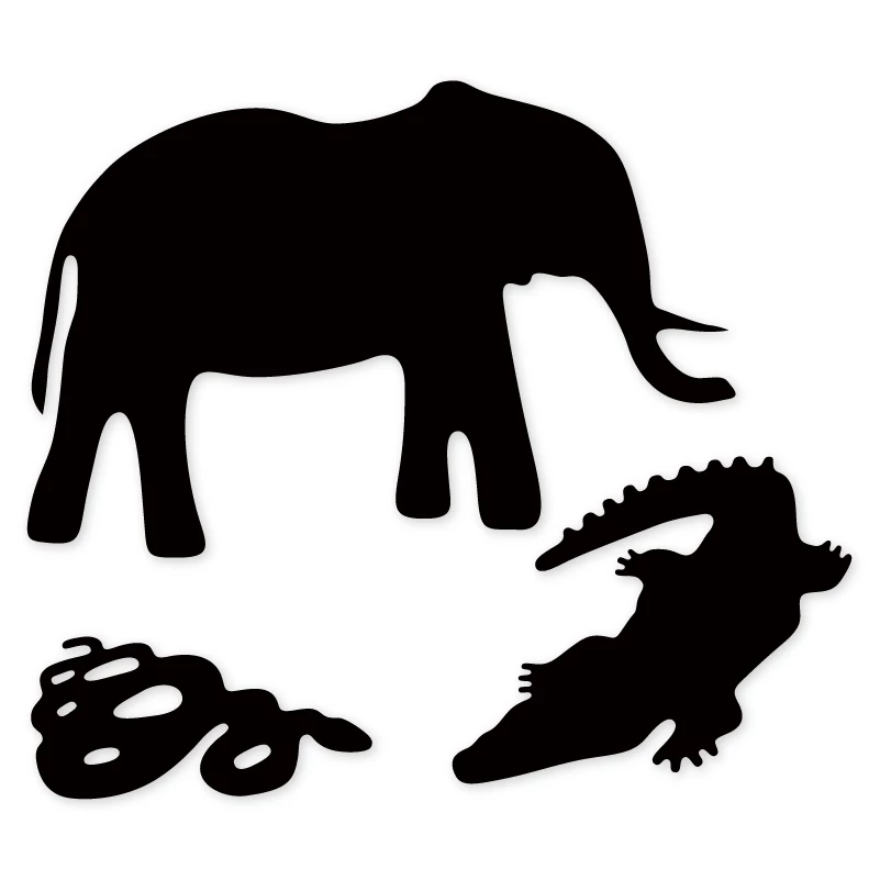 Detail Elefant Schablone Nomer 16