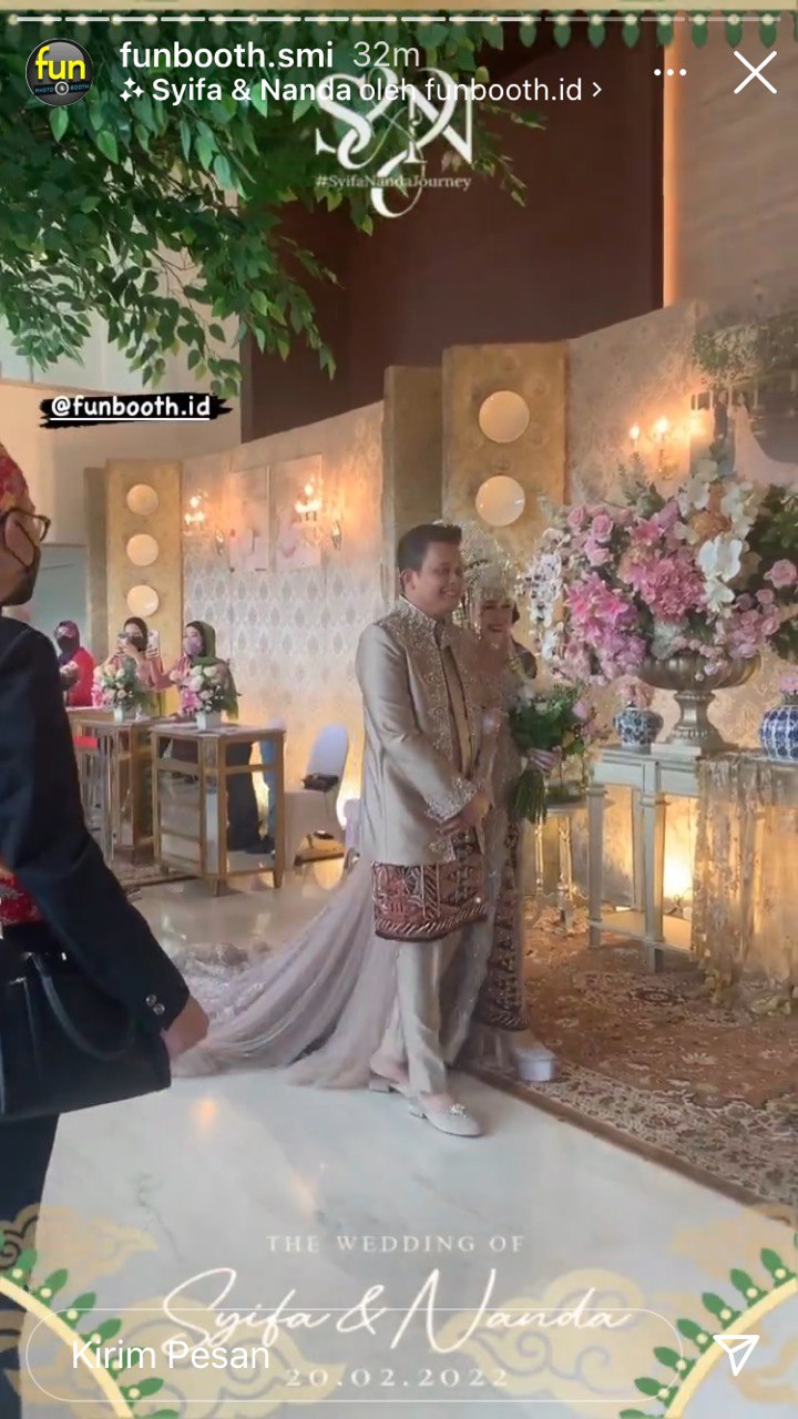 Detail Foto Pernikahan Ayu Ting Ting Nomer 40