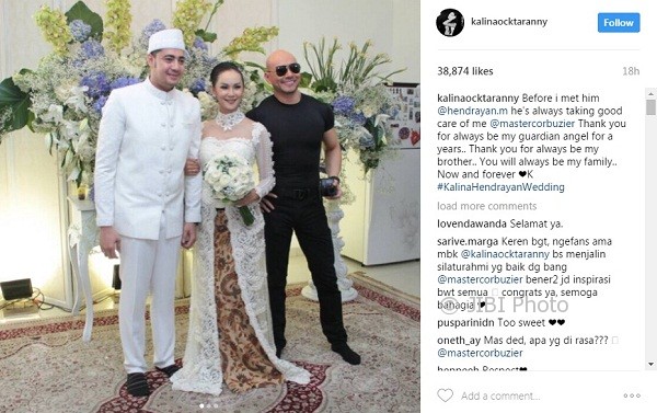 Detail Foto Pernikahan Deddy Corbuzier Dan Kalina Nomer 16