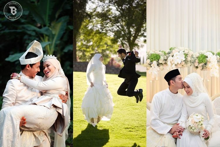 Detail Foto Pernikahan Islami Romantis Nomer 20