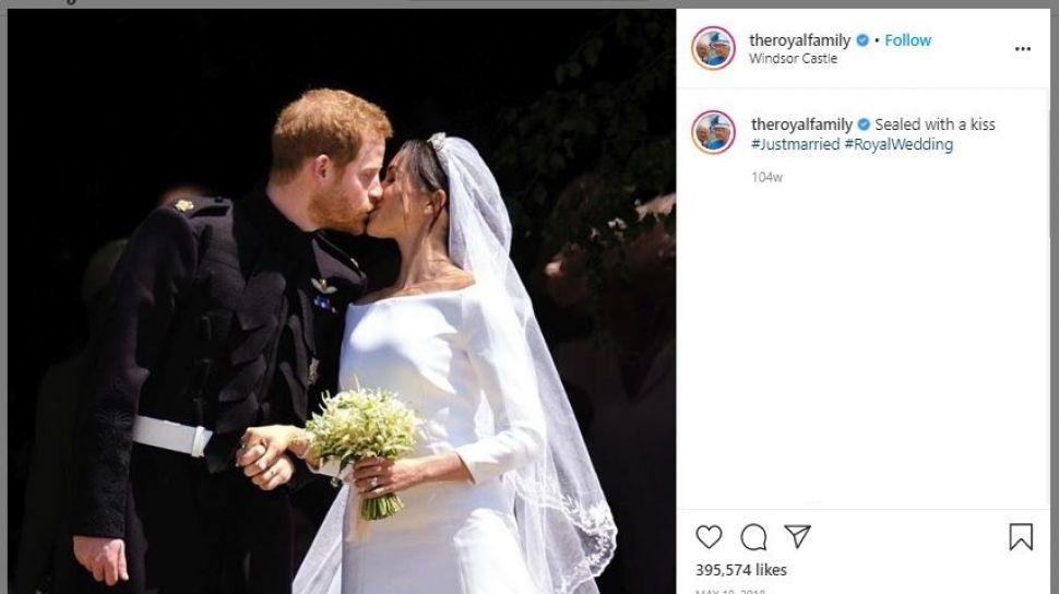 Detail Foto Pernikahan Pangeran Harry Nomer 8