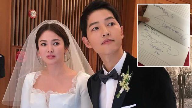 Detail Foto Pernikahan Song Jong Ki Dan Song Hye Kyo Nomer 27