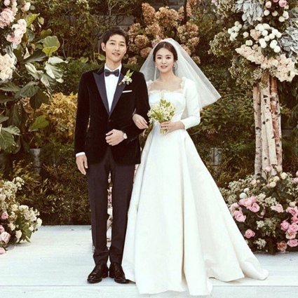 Foto Pernikahan Song Joong Ki Dan Song Hye Kyo - KibrisPDR