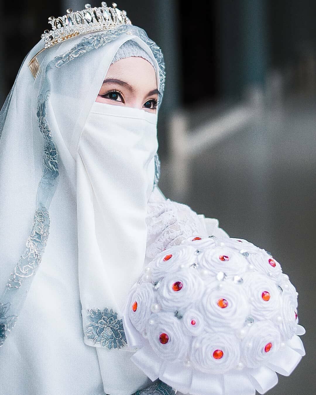 Foto Pernikahan Wanita Bercadar - KibrisPDR