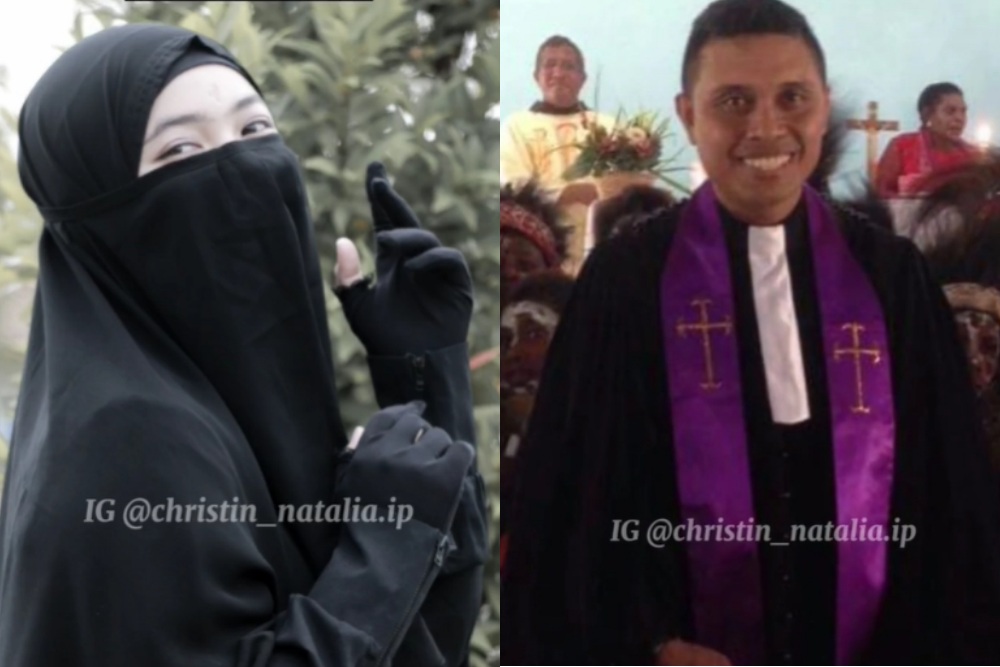 Detail Foto Pernikahan Wanita Bercadar Nomer 51