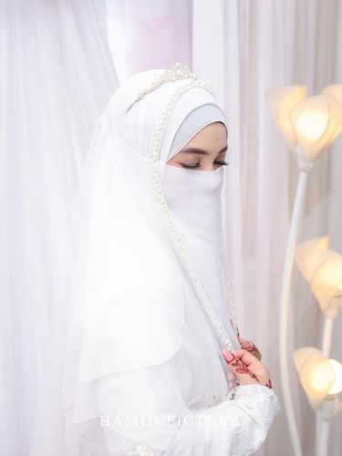 Detail Foto Pernikahan Wanita Bercadar Nomer 7