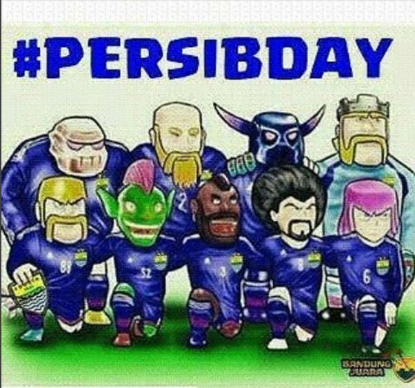 Detail Foto Persib Lucu Nomer 29