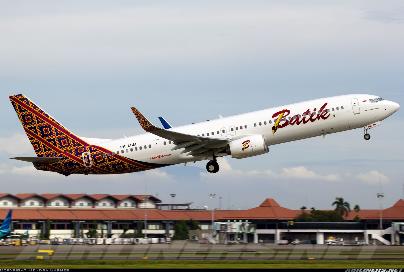 Detail Foto Pesawat Batik Air Nomer 22