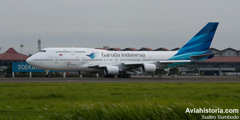 Detail Foto Pesawat Garuda Boeing 747 Nomer 8