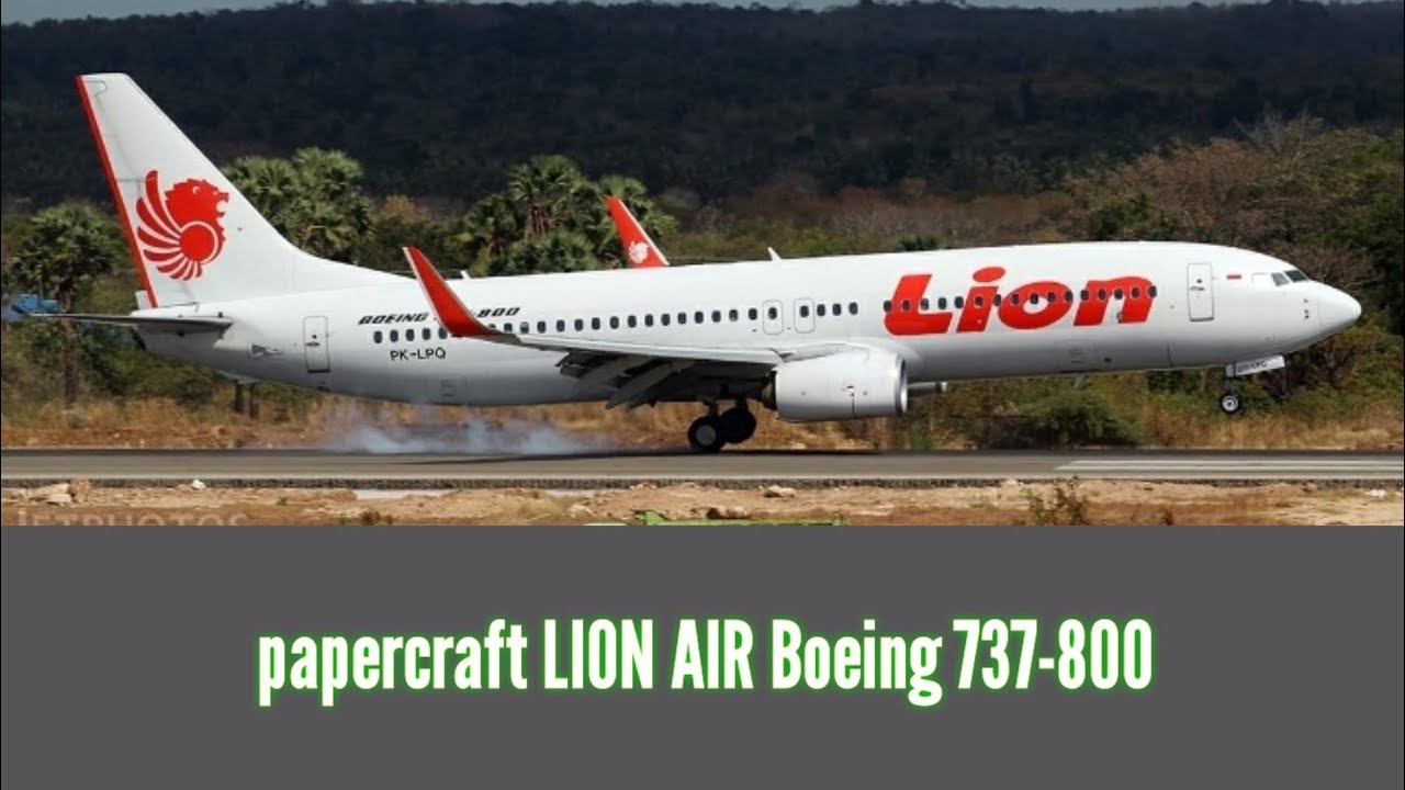 Detail Foto Pesawat Lion Air Nomer 32