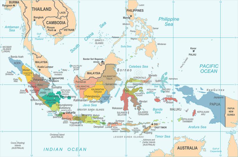 Detail Foto Peta Indonesia Lengkap Nomer 15