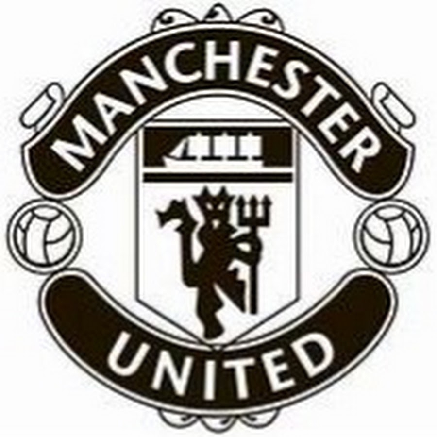Detail Manchester United Logo Black And White Nomer 11