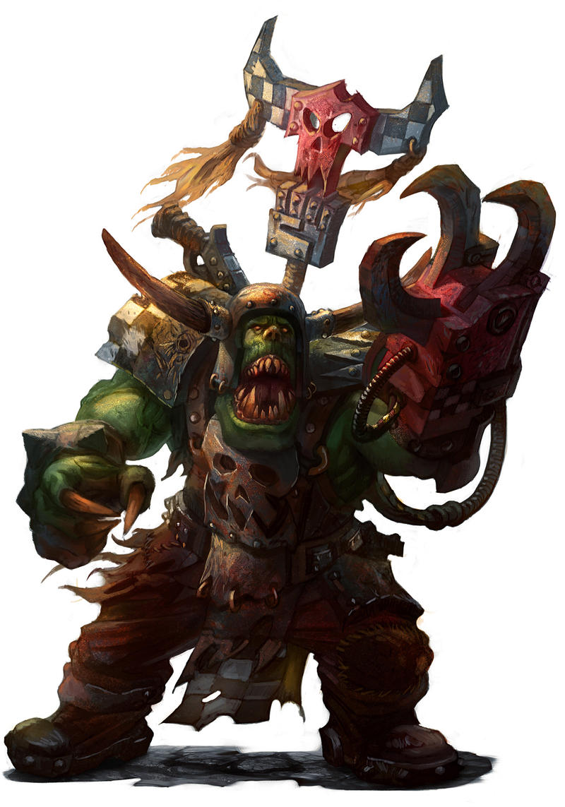 Detail Warhammer Fantasy Orks Nomer 11
