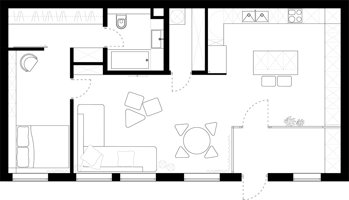 Detail 3d Loft Design Nomer 25