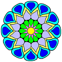 Detail Blumen Mandala Vorlage Nomer 14