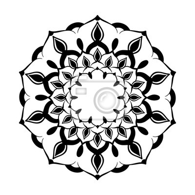 Detail Blumen Mandala Vorlage Nomer 17