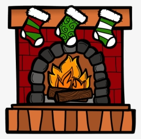 Detail Christmas Fireplace Png Nomer 7